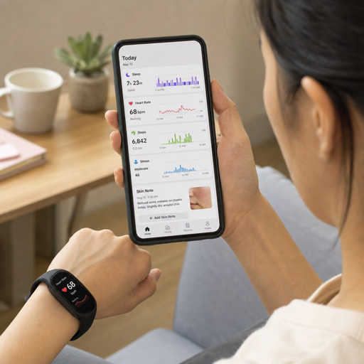 Health-Focused Wearables and Skin Health Diagnostics